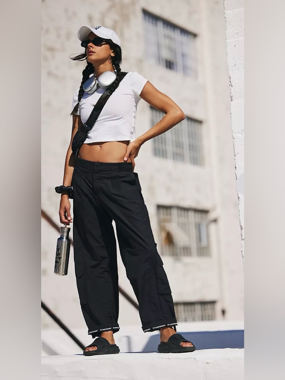 FP Movement Mesmerize Me Cargo Pants Black Size S
